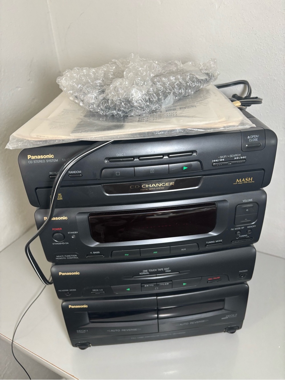 Sony Black Portable CD Player Stack - Black